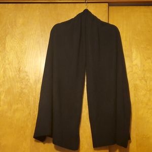 HALOGEN CASHMERE SCARF  color black  soft and warm